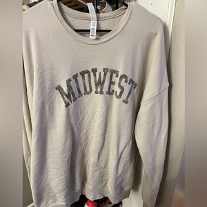 Boutique Midwest crew neck
